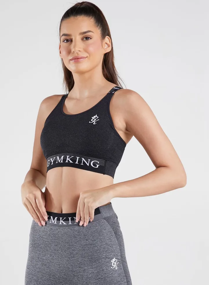 Logo Crossback Bra
