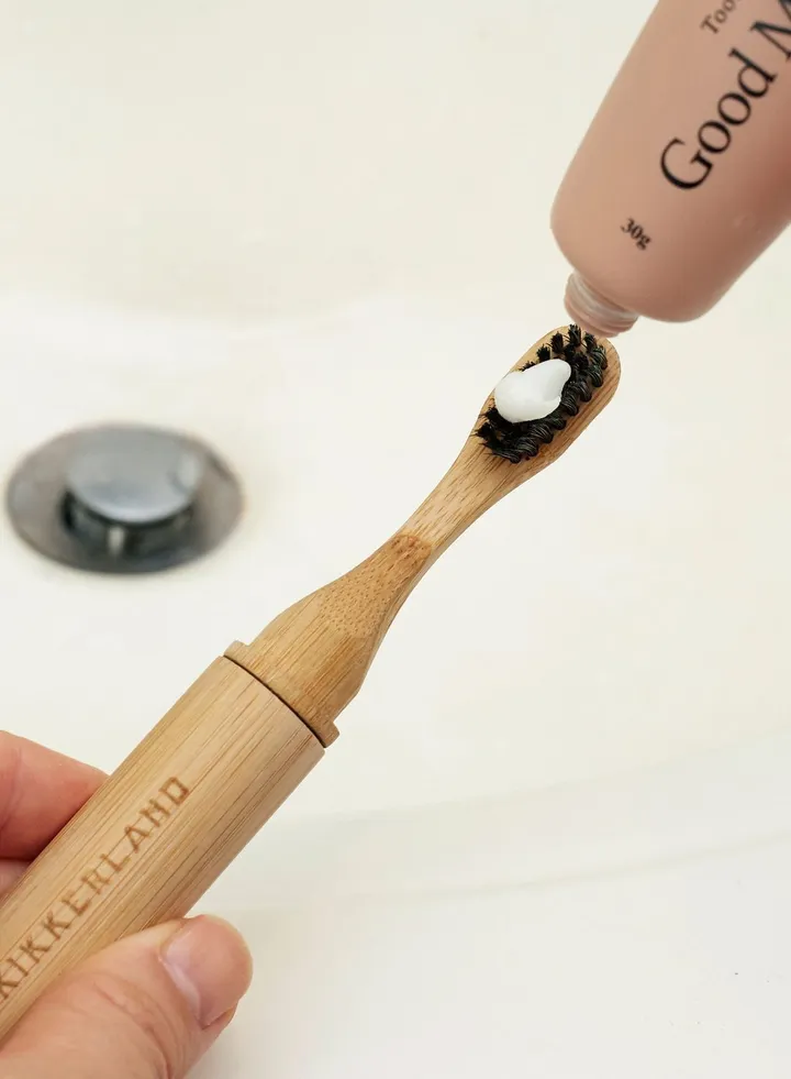 On-The-Go Bamboo Toothbrush