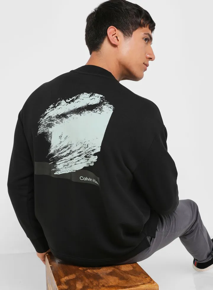 Logo Crew Neck Sweatshirt