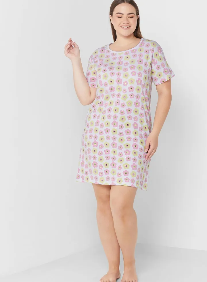 Printed Nightdress