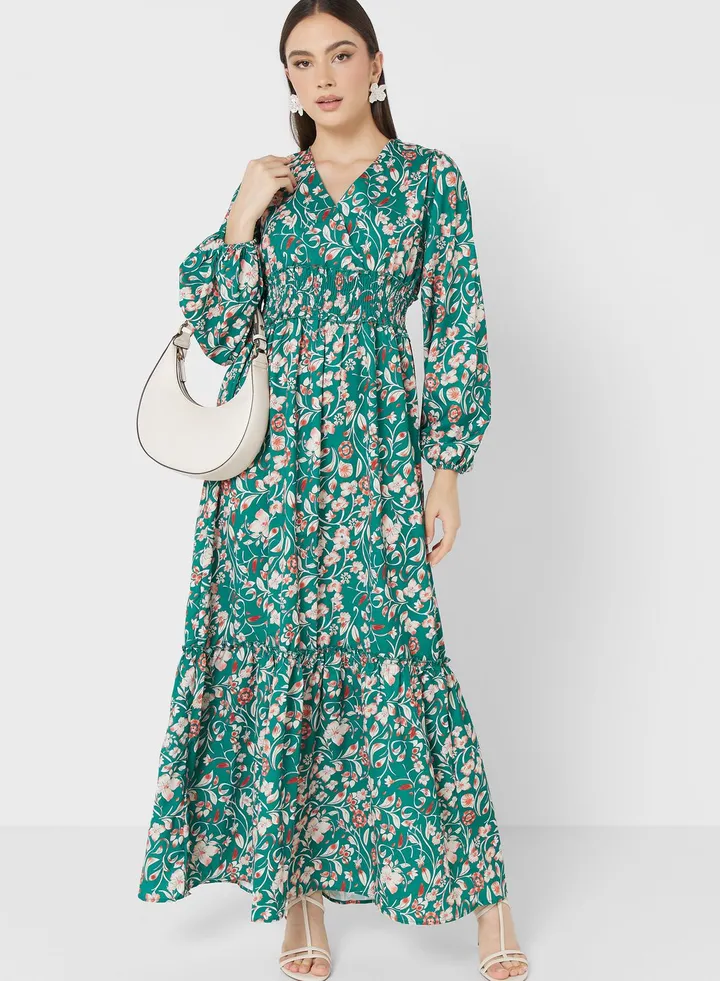 Floral Printed Dress