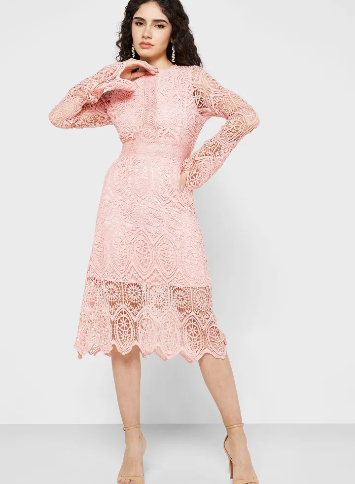 Lace Shift Dress