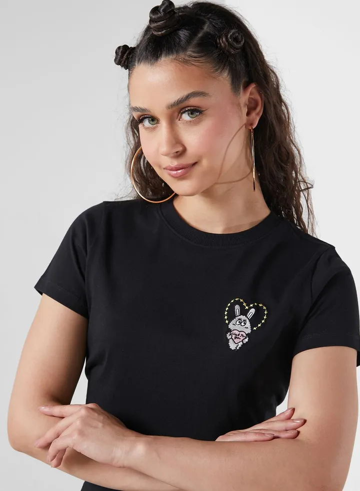 Bunny Printed T-Shirt