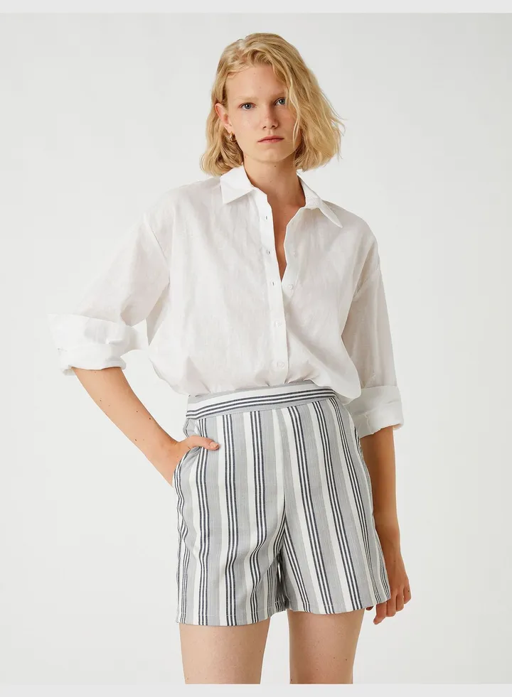 Pocket Shorts High Rise