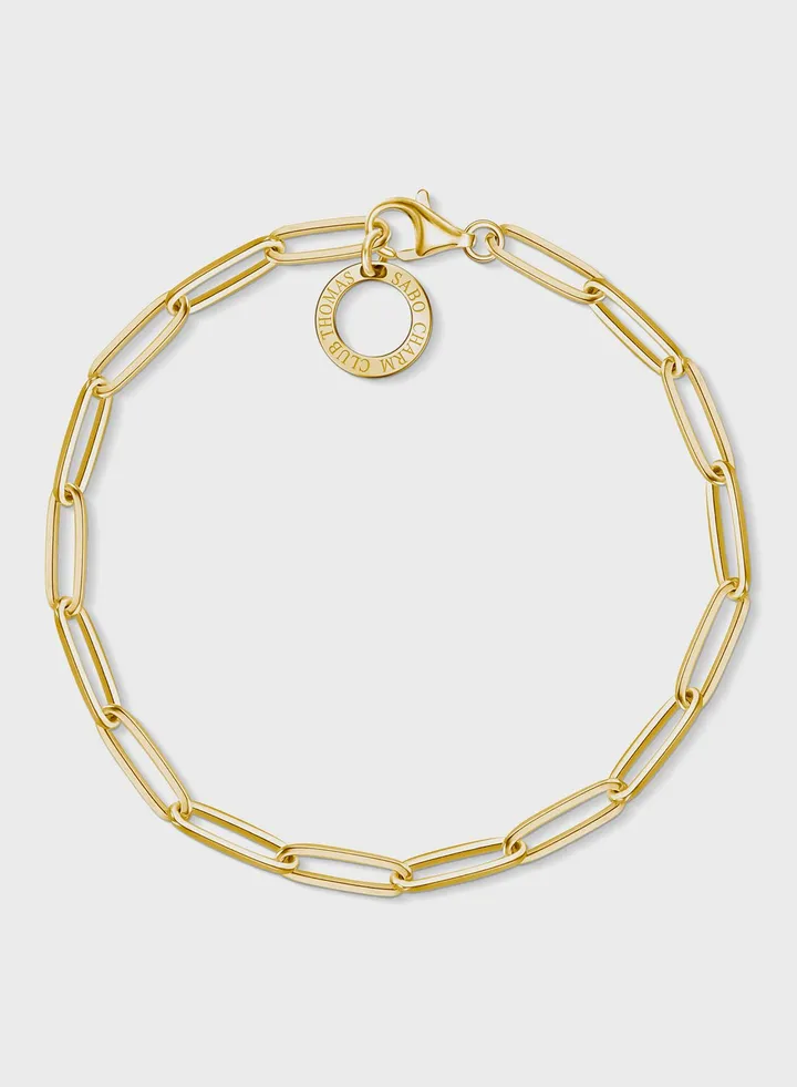Thomas Sabo Gold Plated 925 Sterling Silver Carrier Bracelet For Women