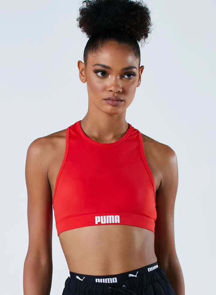 Logo Racerback Bikini Top