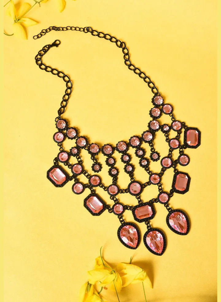Trendy Designer Stone Necklace