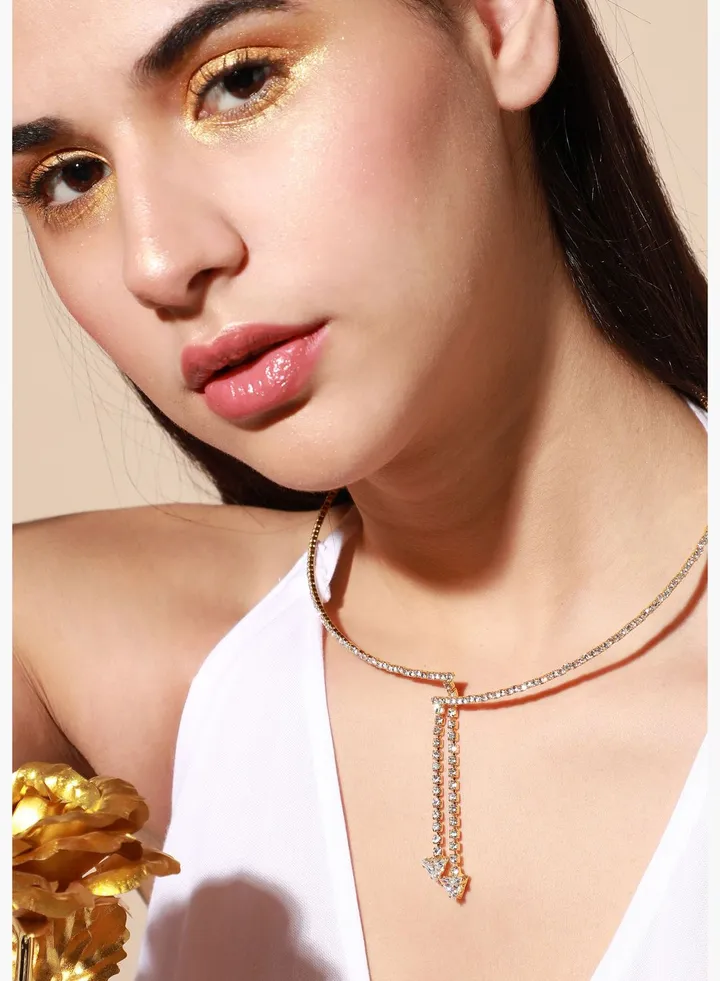 Silver Plated Designer Casual Necklace For Women