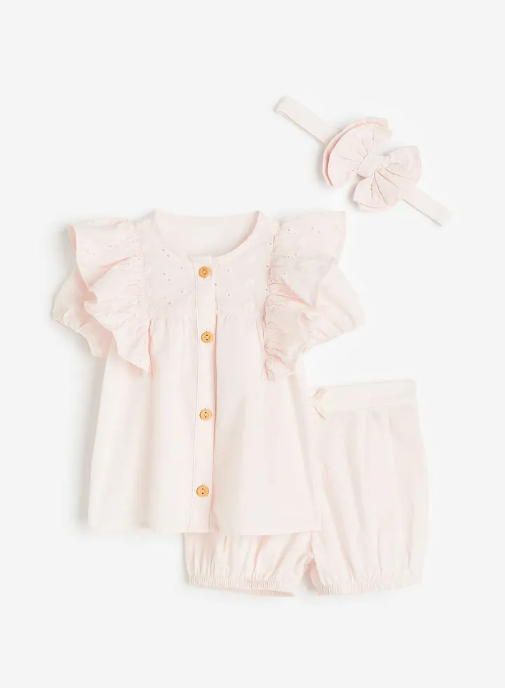 Kids 3 Piece Dress Set