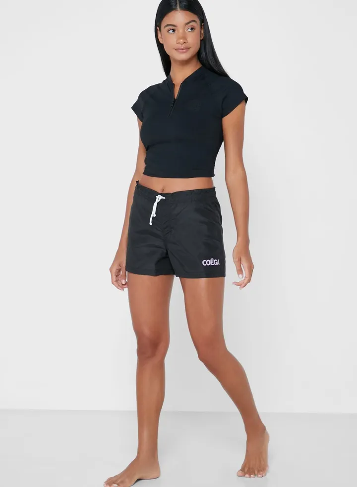 COEGA Sunwear Ladies Boardshorts - Black