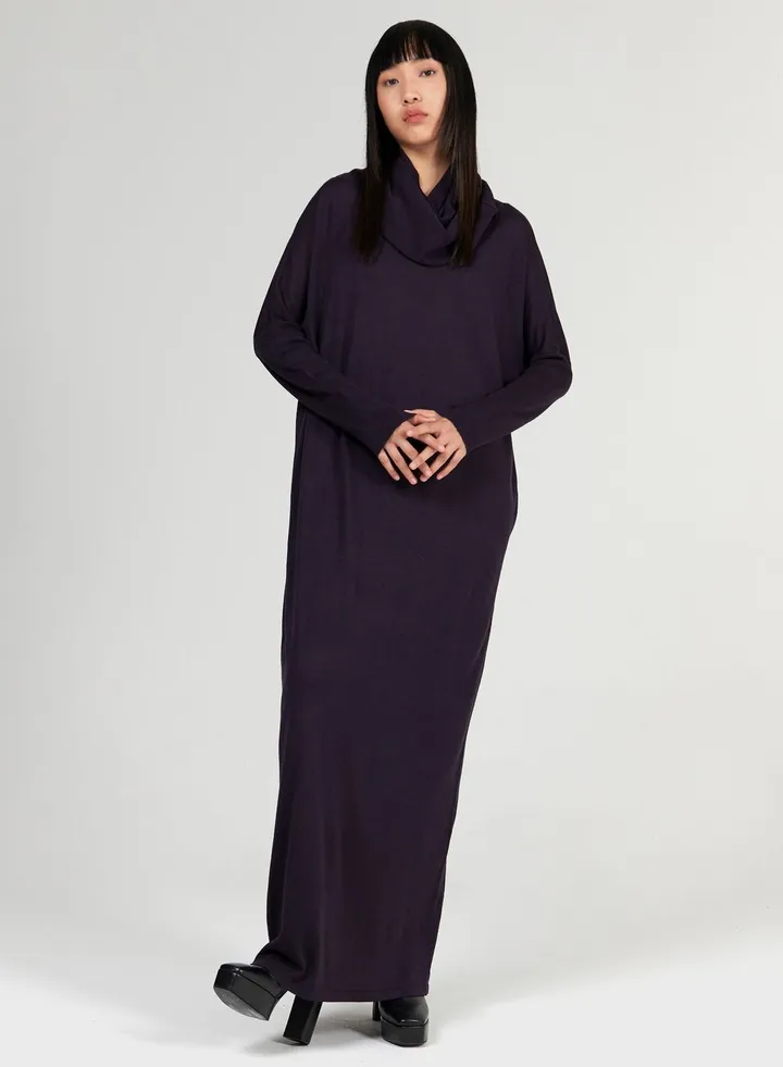 Cowl-Neck Kaftan
