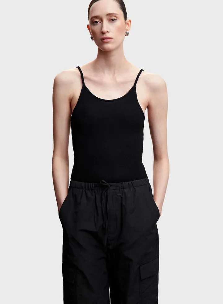 Ribbed Knitted Top