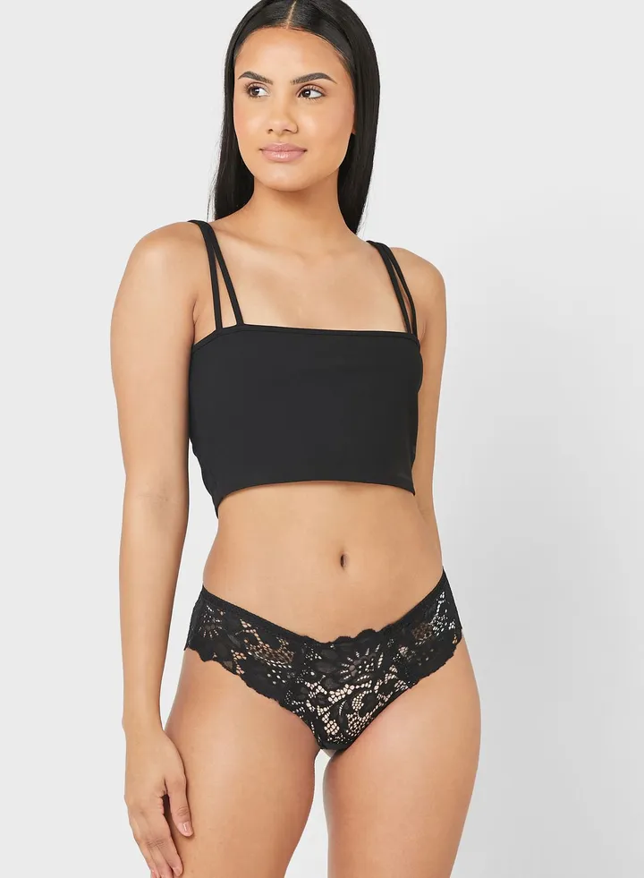 Lace Detail Brief