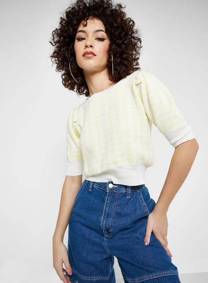 Houndstooth Sweater