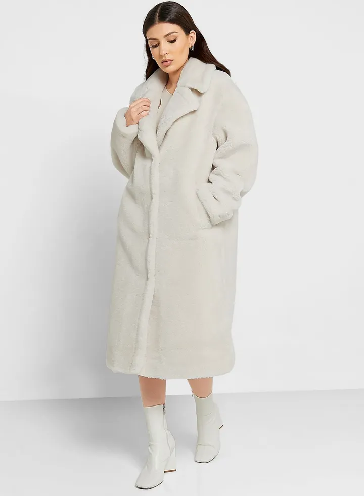 Longline Pocket Detail Coat