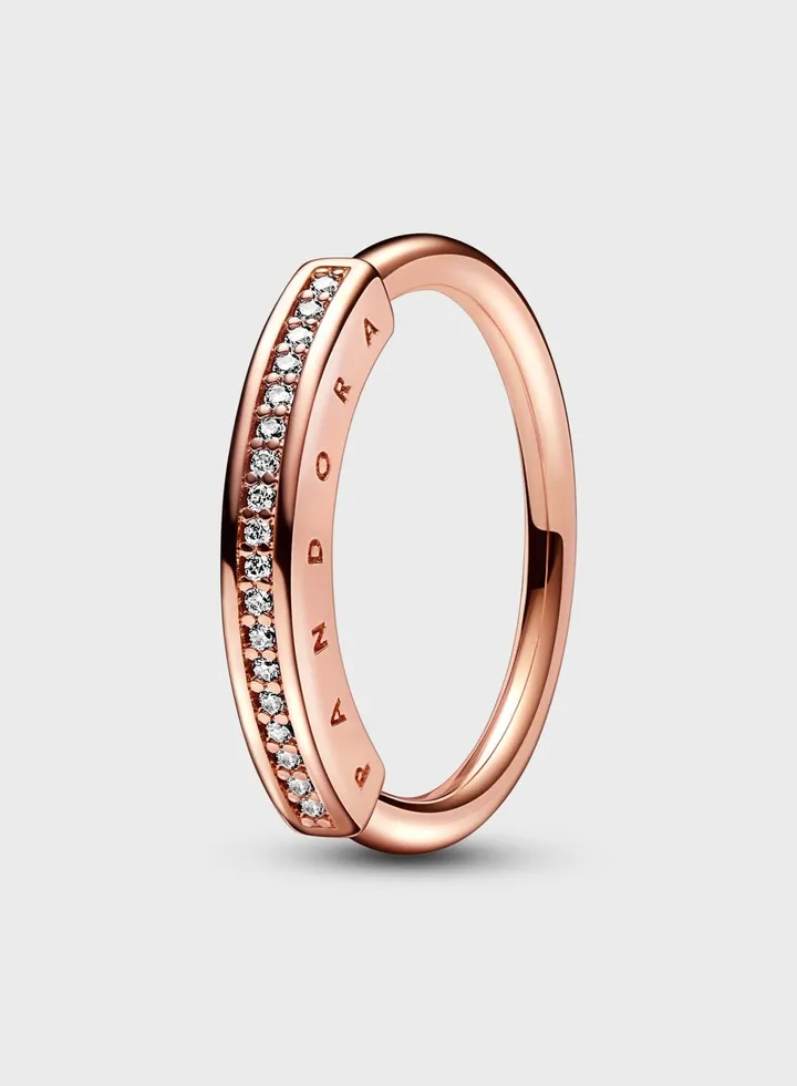 Pandora Signature I-D Pavé Ring