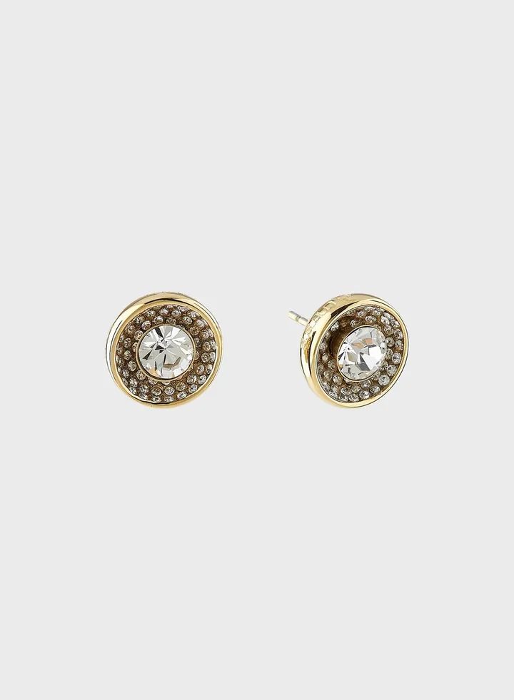 Solitaire Stud Earrings
