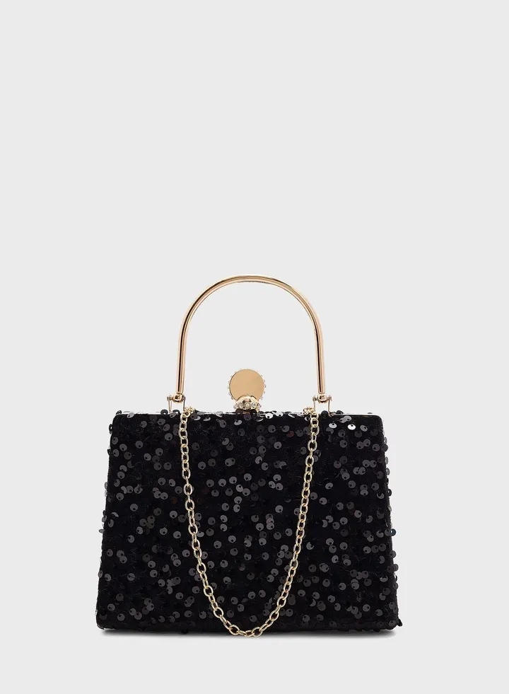 Sequins Clutch Bag