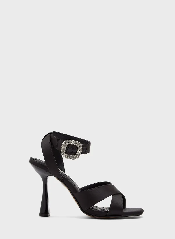 Jewel Buckle Sandals
