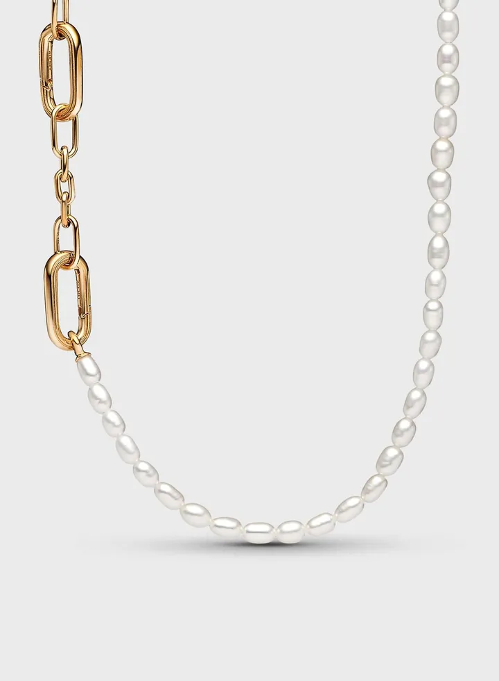 Pandora Me Slim Freshwater Cultured Pearl Necklace