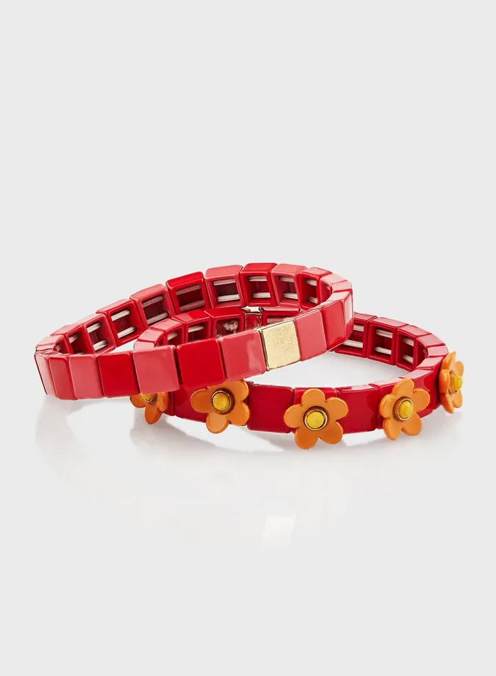 Karla Colorblock Bracelet