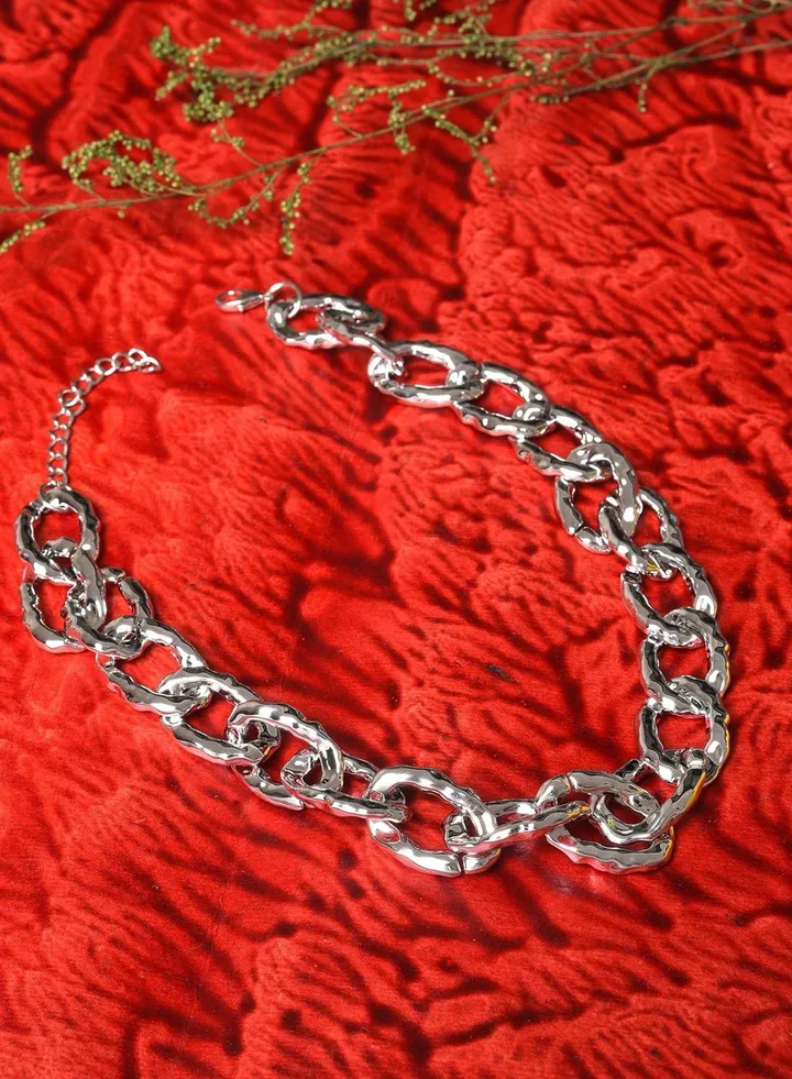 Silver Plated Designer Necklace