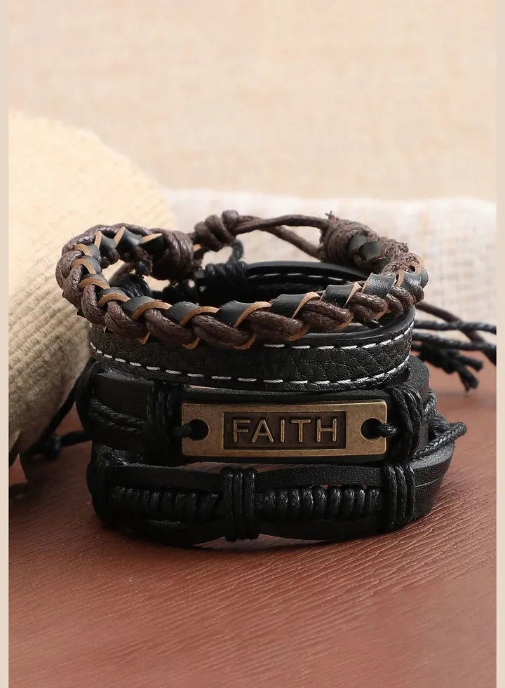 Trendy Casual PU Leather Designer Bracelet For Women