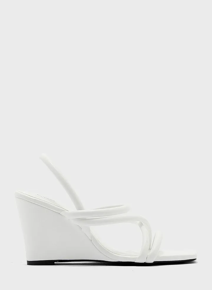 Strappy Wedge Heel Sandal