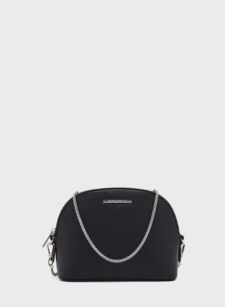 Top Zip Crossbody Bag