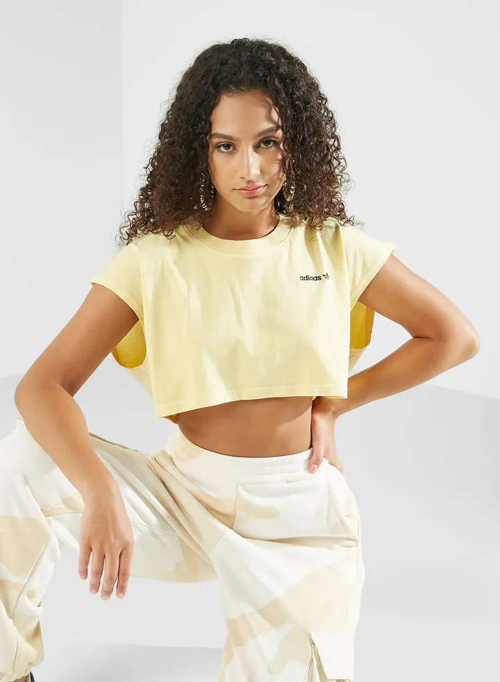 Muscle Cropped T-Shirt