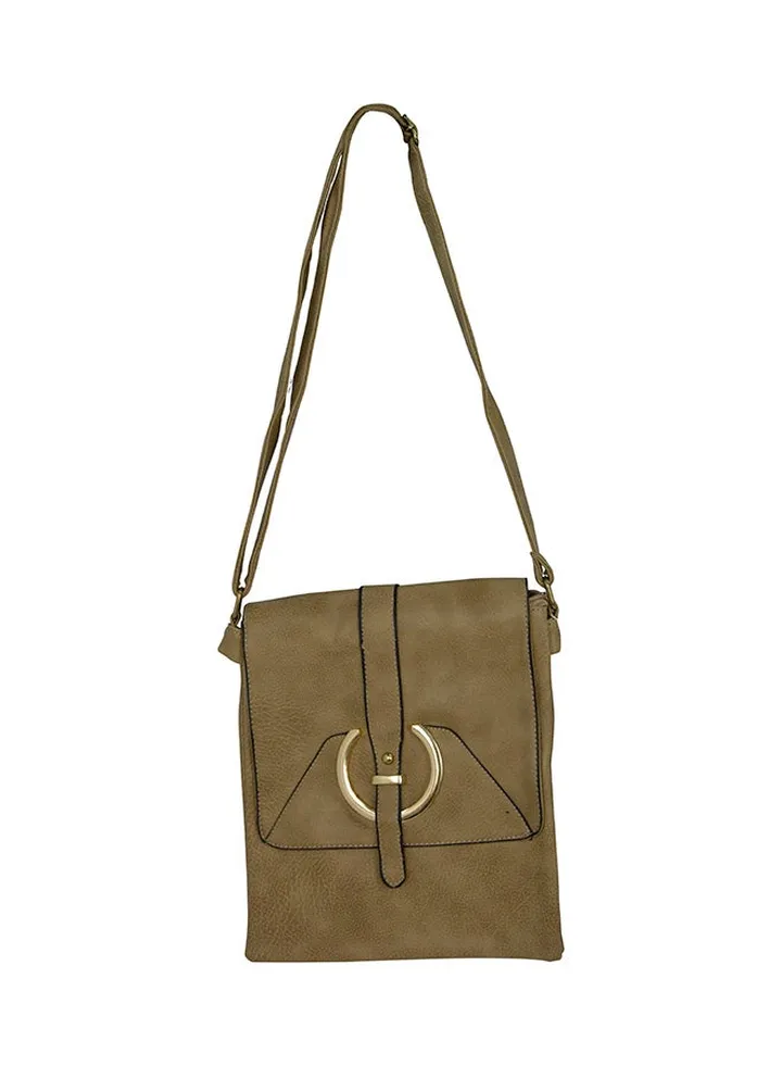 Casual Crossbody Bag Khaki