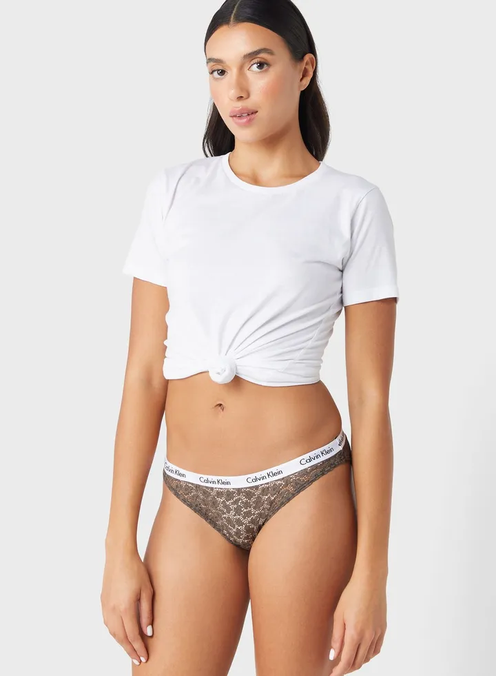 Logo Band Bikini Bottom