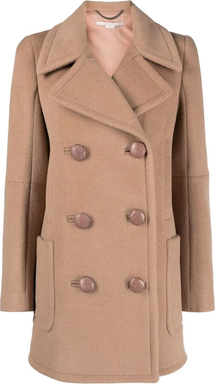 Double-Breasted Wool Coat