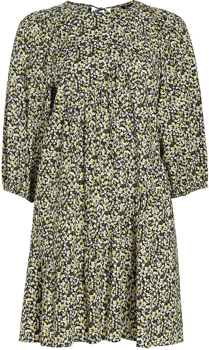 Louise Floral Tiered Mini Dress