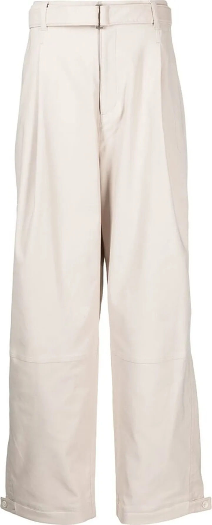Wide-Leg Cargo Trousers