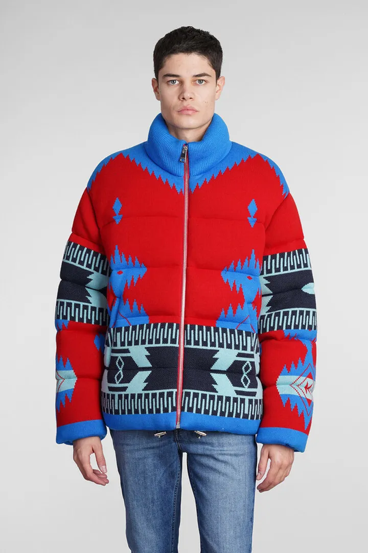 Puffer In Red Wool