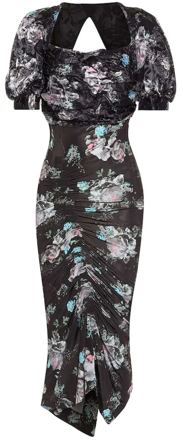 Gizzy floral midi dress