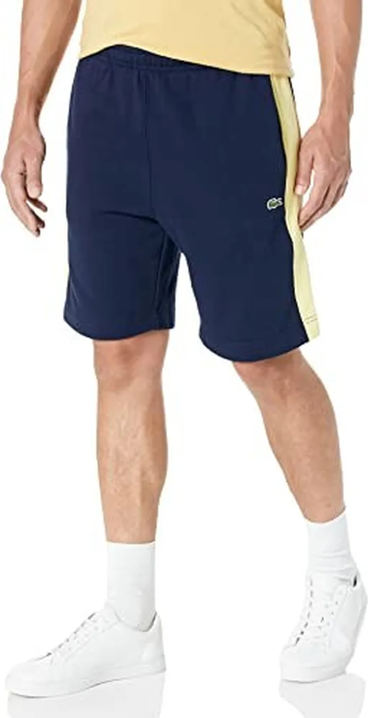 Lacoste Men's Side Strip Fleece Shorts