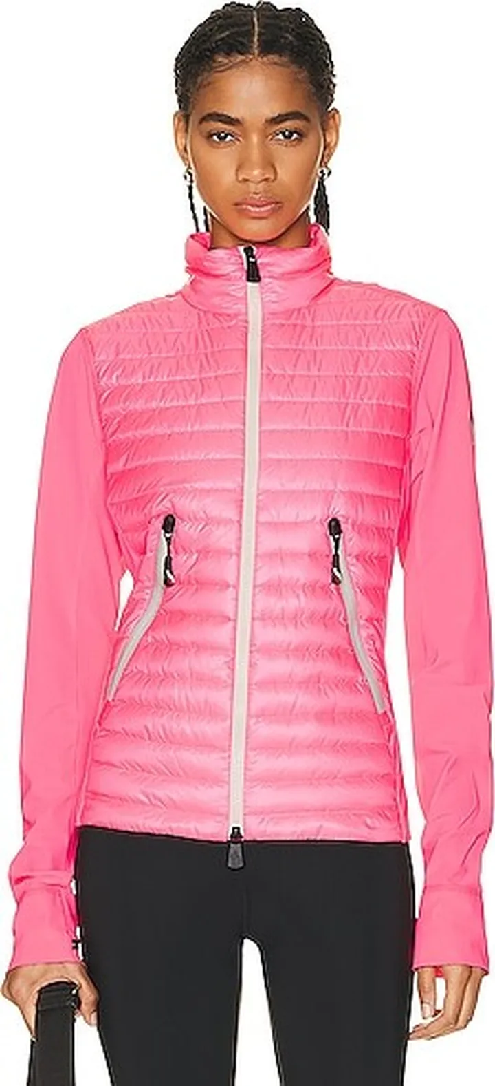 Moncler Grenoble Day-namic Zip Up Jacket in Pink