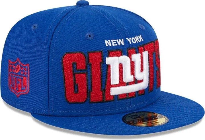 Men's New Era Royal New York Giants 2023 Nfl Draft 59FIFTY Fitted Hat