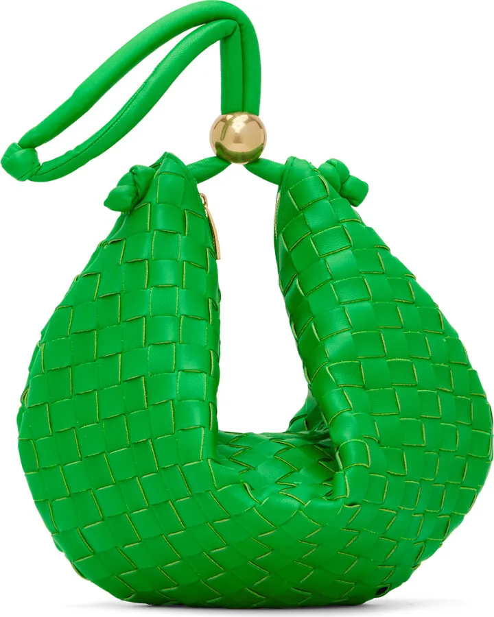 Bottega Veneta Green Turn Pouch