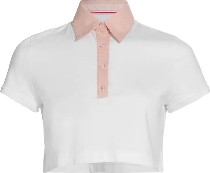 Kit Cropped Polo Shirt