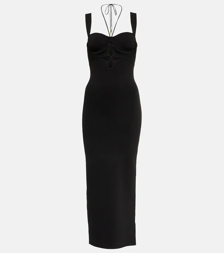 Kali cutout knit midi dress