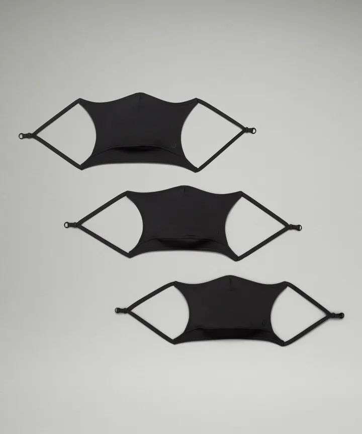 lululemon Ear Loop Face Mask 3 Pack