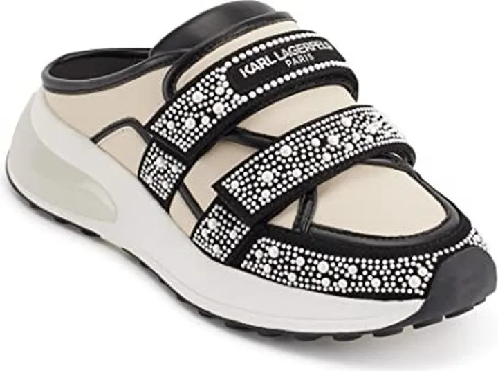 Karl Lagerfeld Paris Women's Devora Slip On Trendy Sneaker Mule