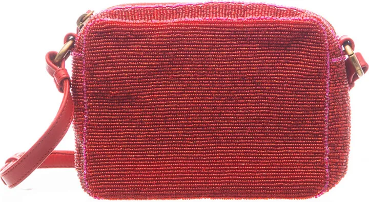 Camera Bag With Hand-embroidered Beads