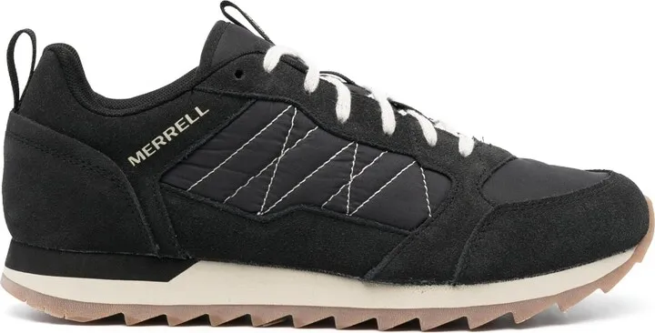 Alpine leather low-top sneakers