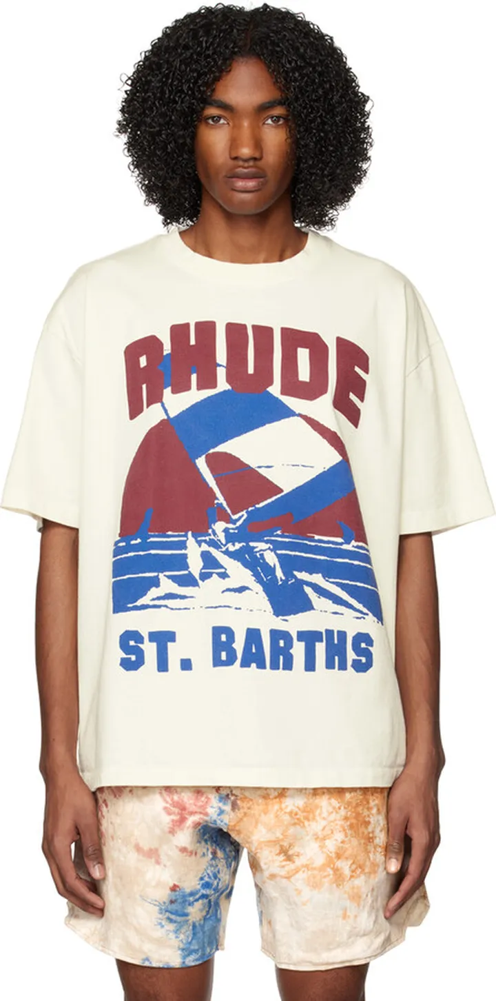 Rhude Off-White Windsurf T-Shirt