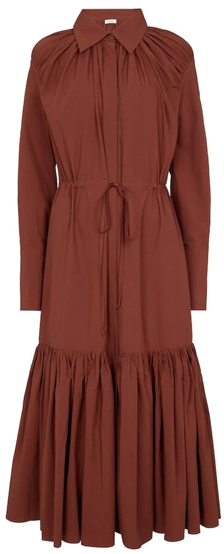 Samira cotton shirt dress