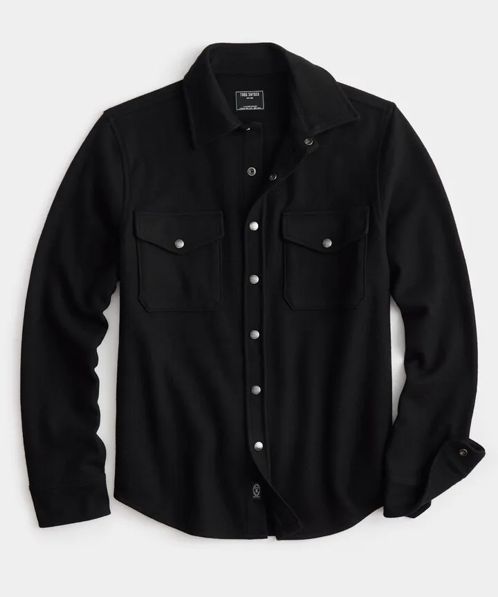 Military Shirt in Black